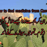 How to find medicine from Quran