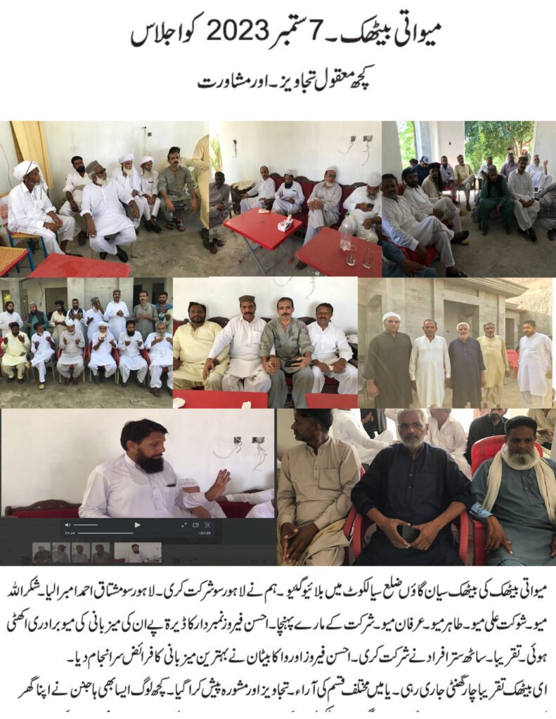 میواتی بیٹھک میں اظہار خیال..jpg
