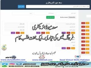 سعد میو ڈائریکٹری اور فرہنگ قیس کی تیاری ۔ایک محنت طلب کام۔