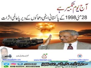 28 مئی 1998 کے پاکستانی ایٹمی دھماکوں کے دیرپا عالمی اثرات