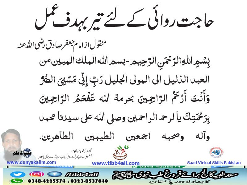 منقول از امام جعفر صادق رضی اللہ عنہ