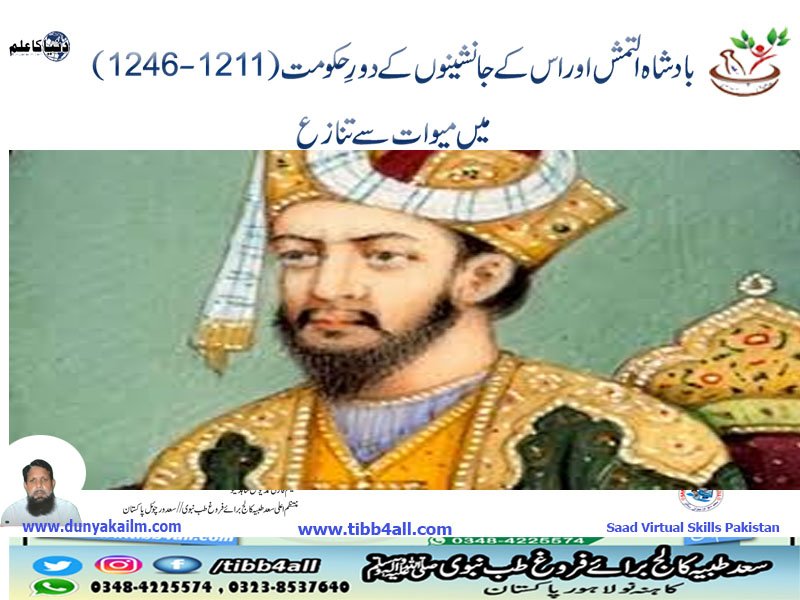 بادشاہالتمش اور اس کے جانشینوں کا میو قوم سے تنازع