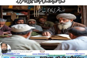 دیسی نسخہ جات میں مبالغہ آمیزی کا مرض۔ اور پتھری کا مجرب نسخہ