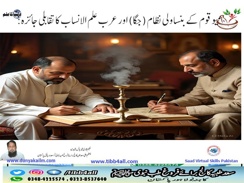 میو قوم کے بنساولی نظام (جگا) اور عرب علم الانساب