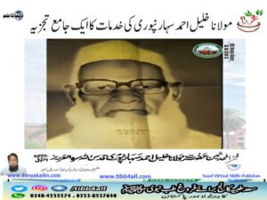 : مولانا خلیل احمد سہارنپوری کی خدمات کا ایک جامع تجزیہ