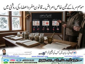 موسم سرما کے تین خاص امراض ۔قانون مفرد اعضاء کی روشنی میں