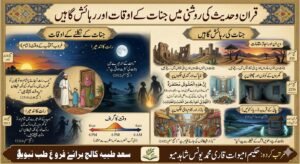 قران کر واحادیث کی روشنی میںجنات کے اوقات اور رہائش گاہیں