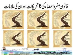 قانون مفرد اعضاء کی حریکات اور ان کی علامات