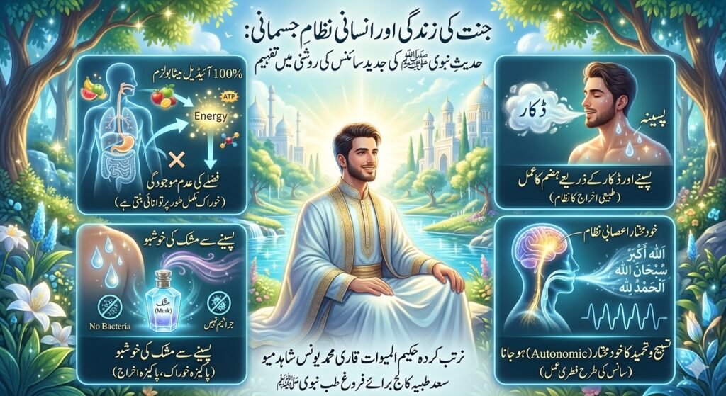 جنت کی زندگی اور انسانی نظامِ جسمانی