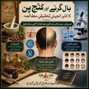 بال گرنے اور گنج پن کا کثیر الجہتی تحقیقی مطالعہ