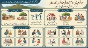 میو قوم میں بڑھتی ہوئی طلاقوں کا رجحان۔