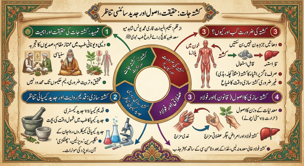 کشتہ جات: حقیقت، اصول اور جدید سائنسی تناظر