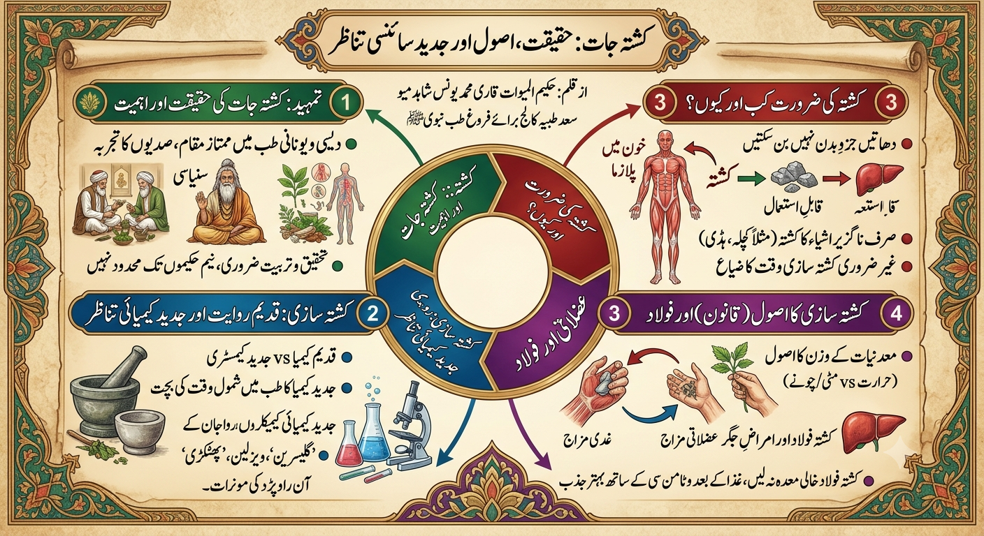 کشتہ جات: حقیقت، اصول اور جدید سائنسی تناظر