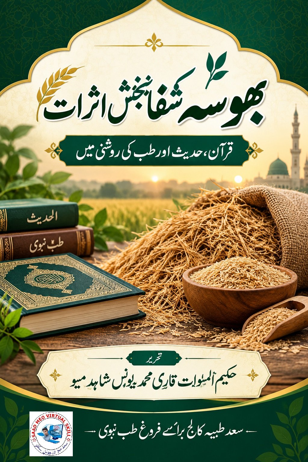 بھوسہ کے شفا بخش اثرات قرآن، حدیث اور طب کی روشنی میں